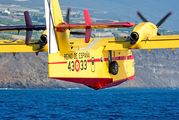 Spanish Air Force (Ejército del Aire) Canadair CL-415 (UD.14-03) at  Puerto Tazacorte, Spain