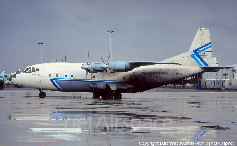 Avialeasing Antonov An-12B (UK-11418) | Photo 405586