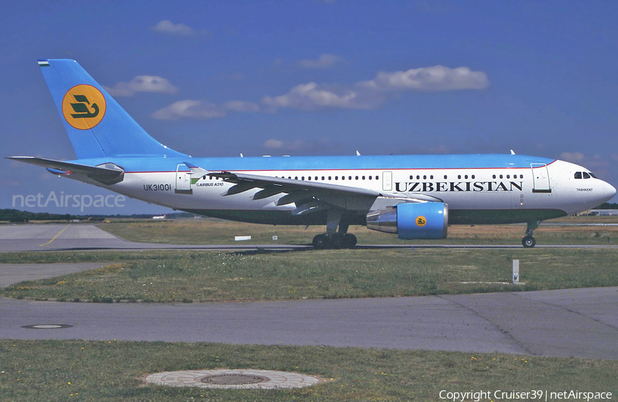 Uzbekistan Airways Airbus A310-324 (UK-31001) | Photo 606754