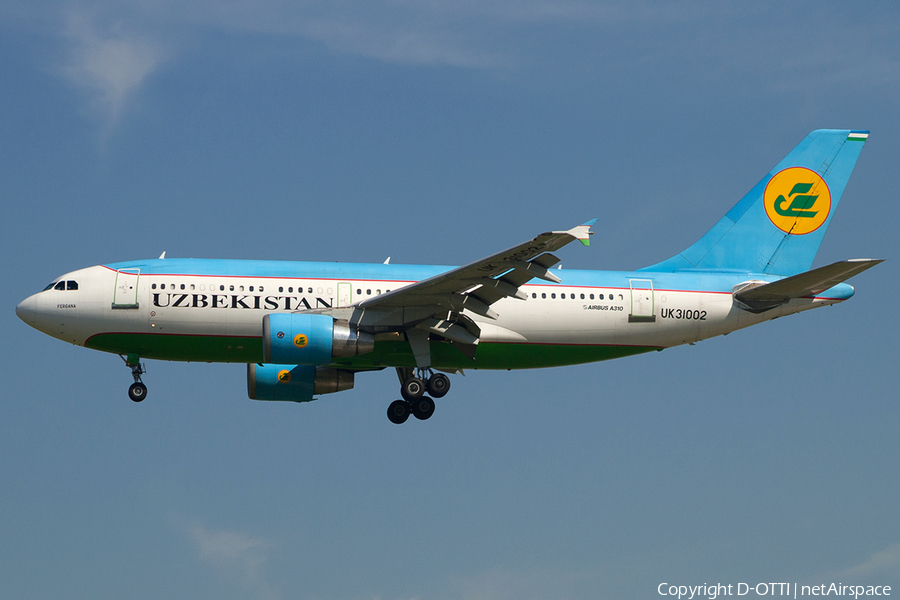 Uzbekistan Airways Airbus A310-324 (UK-31002) | Photo 201921