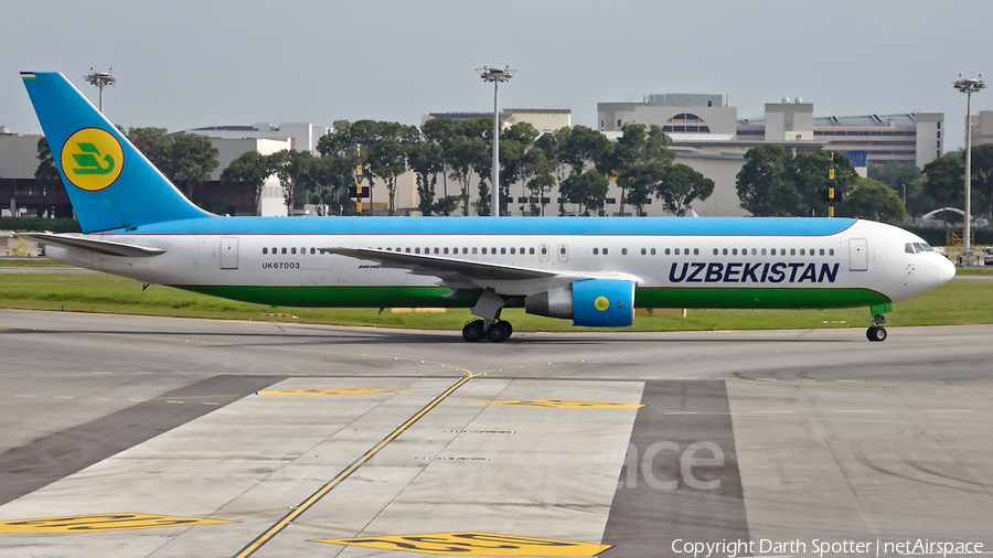 Uzbekistan Airways Boeing 767-33P(ER) (UK67003) | Photo 312788