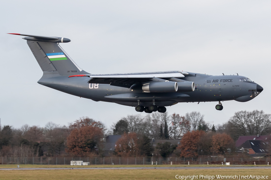 Uzbekistan Air Force Ilyushin Il-76MD (UK-76008) | Photo 426234