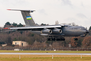 Uzbekistan Air Force Ilyushin Il-76MD (UK-76008) at  Hamburg - Fuhlsbuettel (Helmut Schmidt), Germany