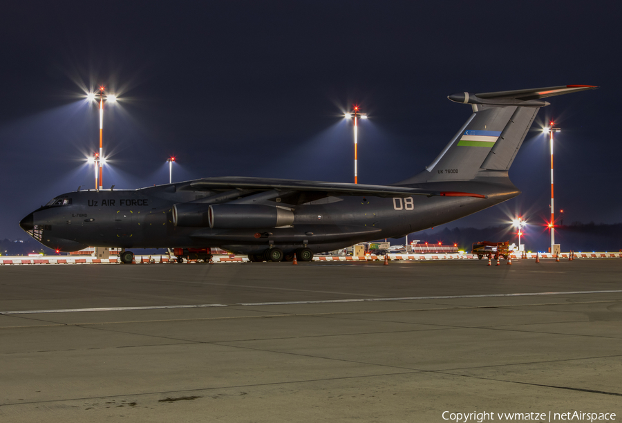 Uzbekistan Air Force Ilyushin Il-76MD (UK-76008) | Photo 426465