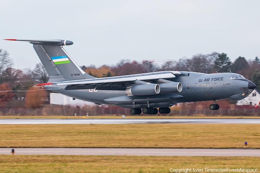 Uzbekistan Air Force Ilyushin Il-76MD (UK-76008) | Photo 426235
