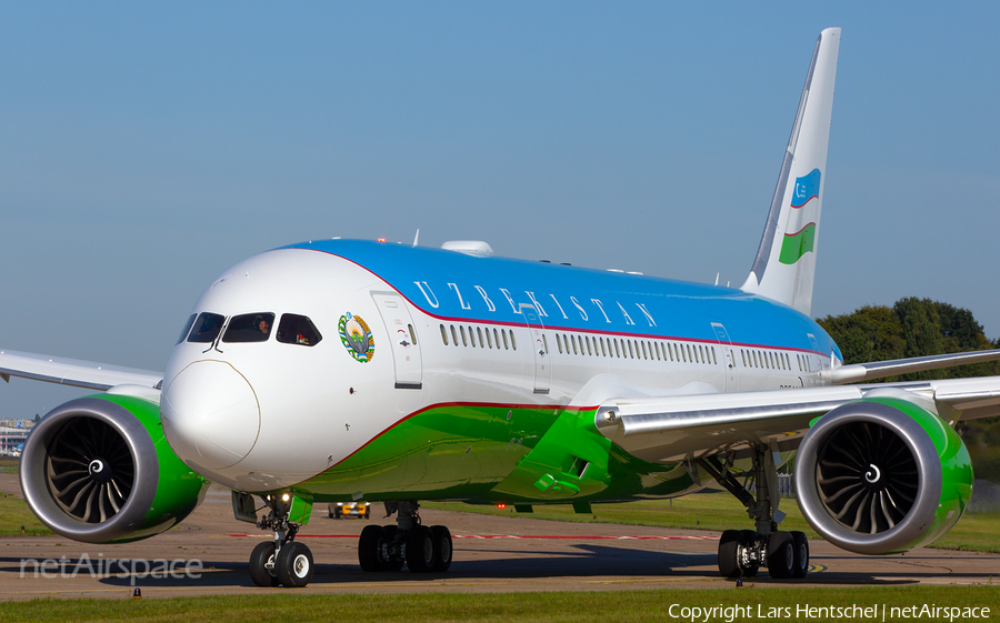 Uzbekistani Government Boeing 787-8(BBJ) (UK001) | Photo 403278