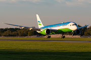 Uzbekistani Government Boeing 787-8(BBJ) (UK001) at  Hamburg - Fuhlsbuettel (Helmut Schmidt), Germany