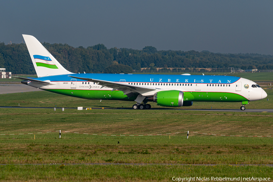 Uzbekistani Government Boeing 787-8(BBJ) (UK001) | Photo 403462