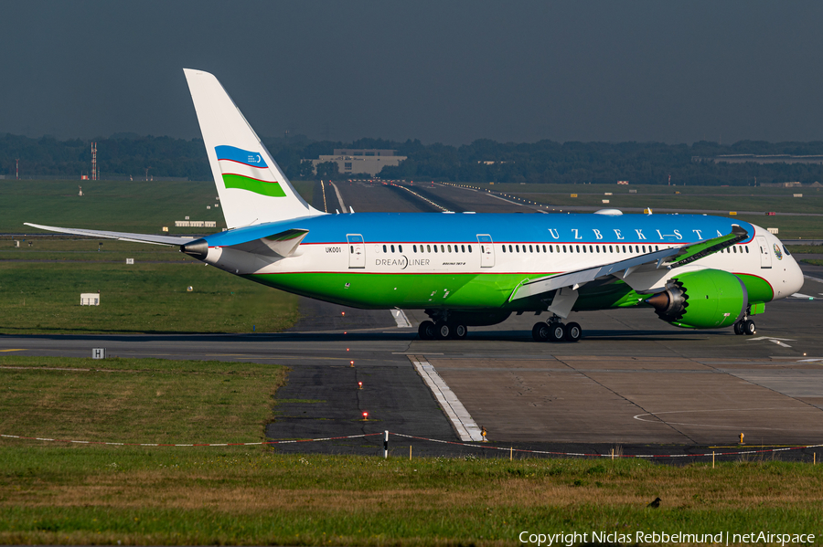 Uzbekistani Government Boeing 787-8(BBJ) (UK001) | Photo 403463