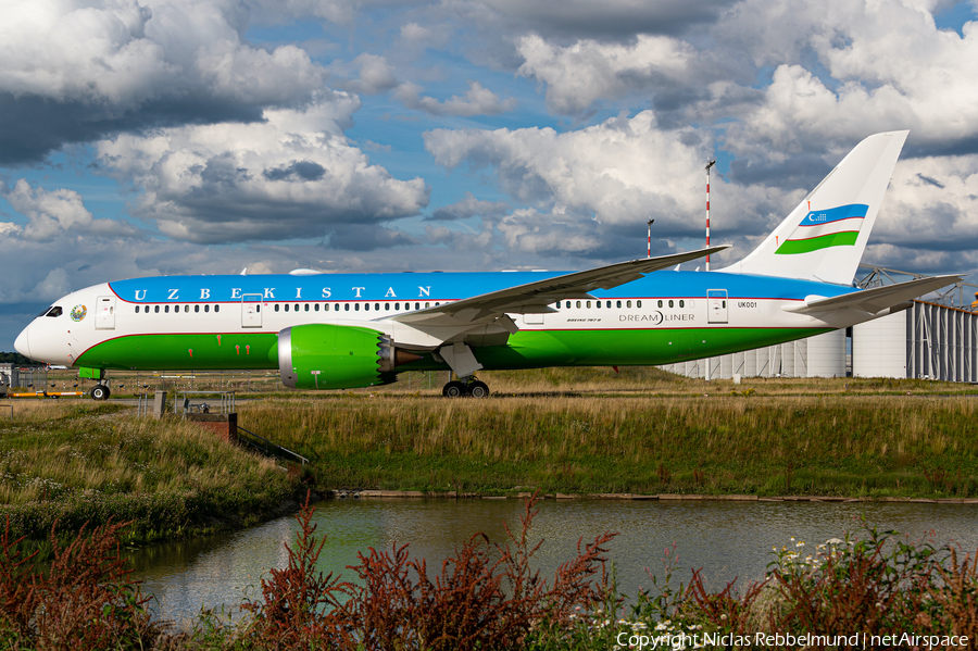 Uzbekistani Government Boeing 787-8(BBJ) (UK001) | Photo 403574