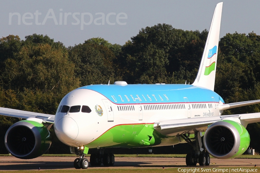 Uzbekistani Government Boeing 787-8(BBJ) (UK001) | Photo 403611