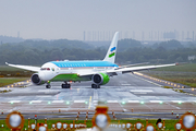 Uzbekistani Government Boeing 787-8(BBJ) (UK001) at  Hamburg - Fuhlsbuettel (Helmut Schmidt), Germany