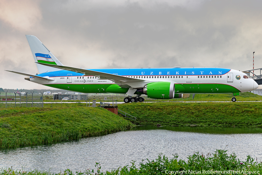 Uzbekistani Government Boeing 787-8(BBJ) (UK001) | Photo 469761