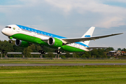 Uzbekistani Government Boeing 787-8(BBJ) (UK001) at  Hamburg - Fuhlsbuettel (Helmut Schmidt), Germany