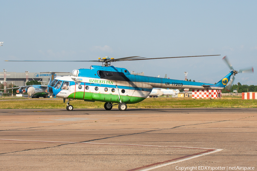 Uzbekistan Airways Mil Mi-8MTV-1 Hip-H (UK17203) | Photo 507577