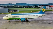 Uzbekistan Airways Airbus A320-214 (UK32018) at  Salzburg - W. A. Mozart, Austria