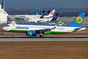 Uzbekistan Airways Airbus A320-251N (UK32021) at  Munich, Germany