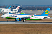 Uzbekistan Airways Airbus A320-251N (UK32021) at  Munich, Germany