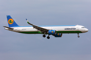 Uzbekistan Airways Airbus A321-253NX (UK32101) at  London - Heathrow, United Kingdom