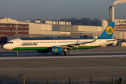 Uzbekistan Airways Airbus A321-253NX (UK32105) at  Hamburg - Finkenwerder, Germany