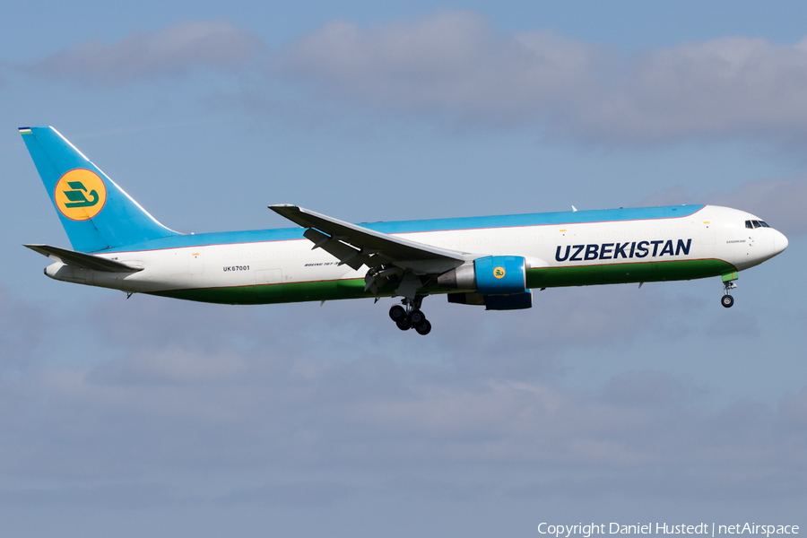 Uzbekistan Airways Boeing 767-33PF(ER) (UK67001) | Photo 507878