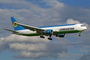 Uzbekistan Airways Boeing 767-33PF(ER) (UK67001) at  Hamburg - Fuhlsbuettel (Helmut Schmidt), Germany