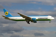 Uzbekistan Airways Boeing 767-33PF(ER) (UK67001) at  Hamburg - Fuhlsbuettel (Helmut Schmidt), Germany