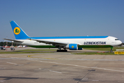 Uzbekistan Airways Boeing 767-33PF(ER) (UK67001) at  Hamburg - Fuhlsbuettel (Helmut Schmidt), Germany