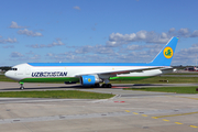 Uzbekistan Airways Boeing 767-33PF(ER) (UK67001) at  Hamburg - Fuhlsbuettel (Helmut Schmidt), Germany