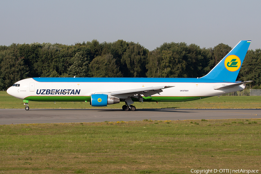 Uzbekistan Airways Boeing 767-33PF(ER) (UK67001) | Photo 509556