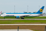 Uzbekistan Airways Boeing 767-33PF(ER) (UK67001) at  Leipzig/Halle - Schkeuditz, Germany