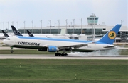 Uzbekistan Airways Boeing 767-33PF(ER) (UK67001) at  Munich, Germany