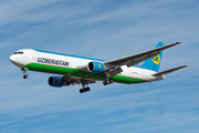 Uzbekistan Airways Cargo Boeing 767-33PF(ER) (UK67002) at  Barcelona - El Prat, Spain