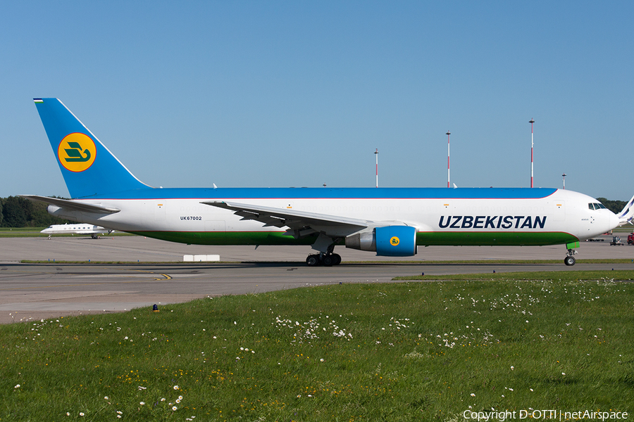 Uzbekistan Airways Cargo Boeing 767-33PF(ER) (UK67002) | Photo 513241