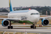 Uzbekistan Airways Boeing 767-33P(ER) (UK67004) at  Frankfurt am Main, Germany