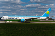 Uzbekistan Airways Boeing 767-33P(ER) (UK67004) at  Hannover - Langenhagen, Germany