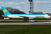 Uzbekistan Airways Boeing 767-33P(ER) (UK67004) at  Hannover - Langenhagen, Germany