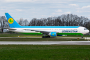 Uzbekistan Airways Boeing 767-33P(ER) (UK67004) at  Hannover - Langenhagen, Germany