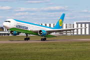 Uzbekistan Airways Boeing 767-33P(ER) (UK67004) at  Hannover - Langenhagen, Germany