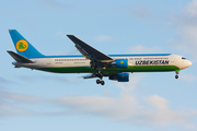 Uzbekistan Airways Boeing 767-33P(ER) (UK67005) at  London - Heathrow, United Kingdom