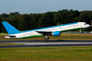 Uzbekistan Airways Boeing 757-23P (UK75701) at  Hamburg - Fuhlsbuettel (Helmut Schmidt), Germany