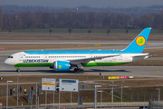 Uzbekistan Airways Boeing 787-8 Dreamliner (UK78701) at  Munich, Germany