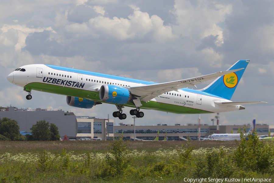 Uzbekistan Airways Boeing 787-8 Dreamliner (UK78702) | Photo 171931