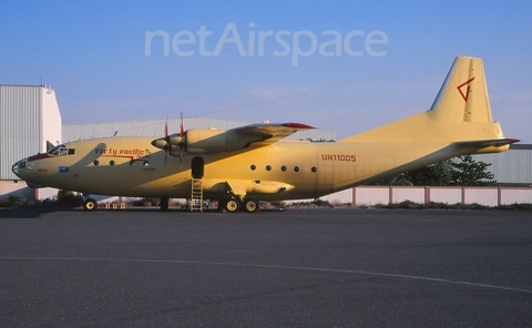 Varty Pacific Airlines Antonov An-12B (UN-11005) at  Sharjah - International, United Arab Emirates