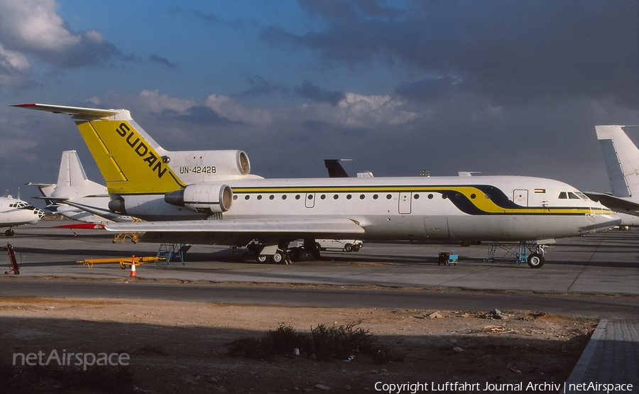 Sudan Airways Yakovlev Yak-42D (UN-42428) | Photo 439322