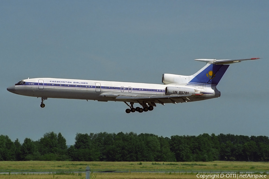Kazakhstan Airlines Tupolev Tu-154M (UN-85781) | Photo 328525