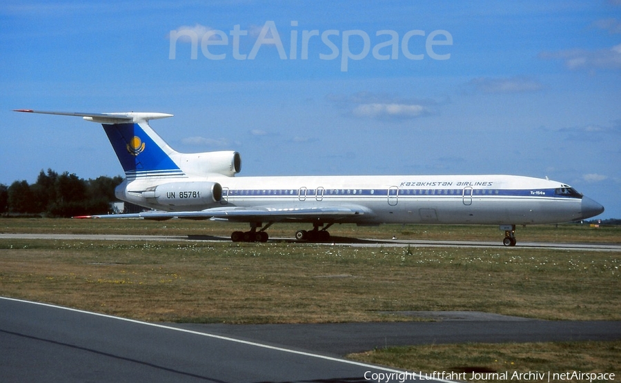 Kazakhstan Airlines Tupolev Tu-154M (UN-85781) | Photo 398845