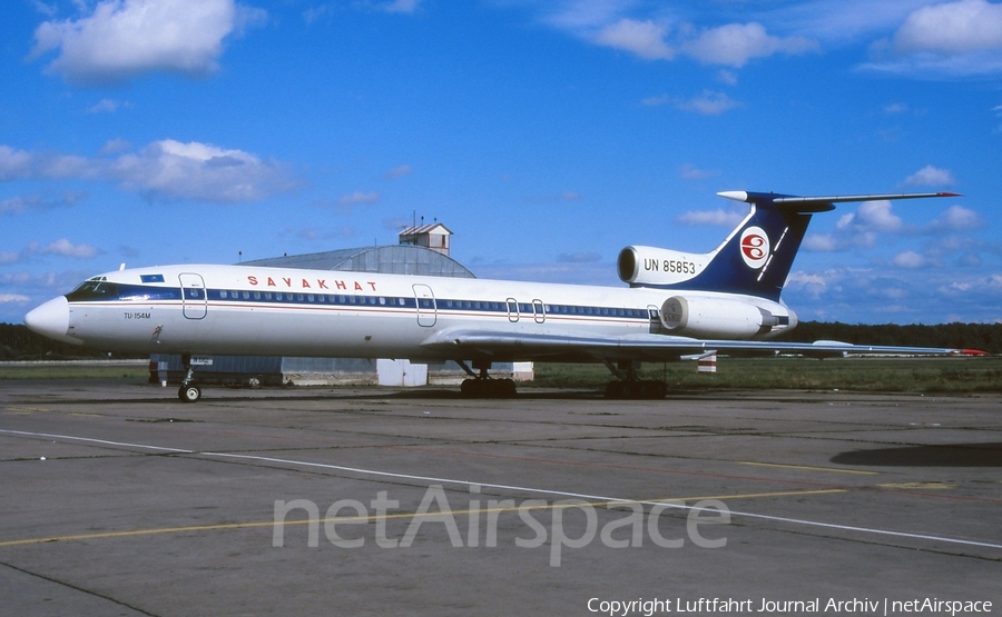 Sayakhat Airlines Tupolev Tu-154M (UN-85853) | Photo 408965