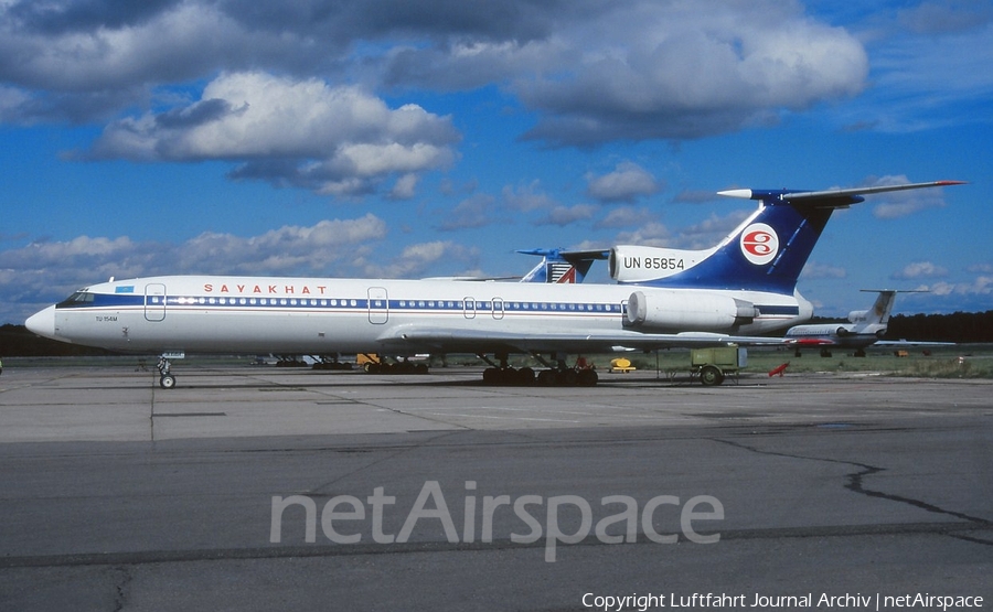 Sayakhat Airlines Tupolev Tu-154M (UN-85854) | Photo 398620