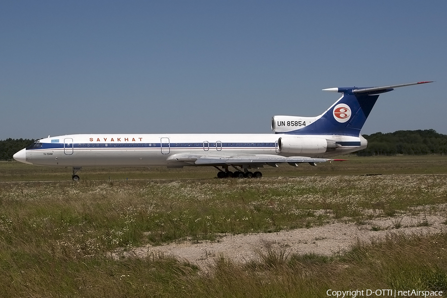 Sayakhat Airlines Tupolev Tu-154M (UN-85854) | Photo 160100